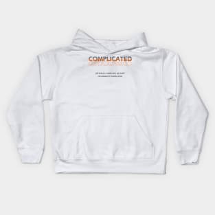 complicated Kids Hoodie